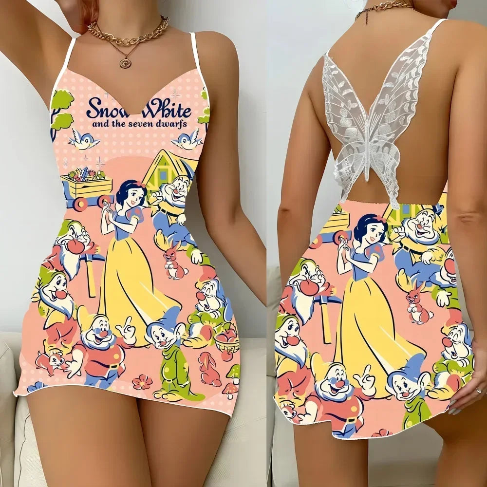 Lingerie Home Dress Sleepwear for Women and Sexy Underwear Woman 2025 Pajama Sets Korean Reviews Many Pajamas Fancy Nightgown SALESTE'